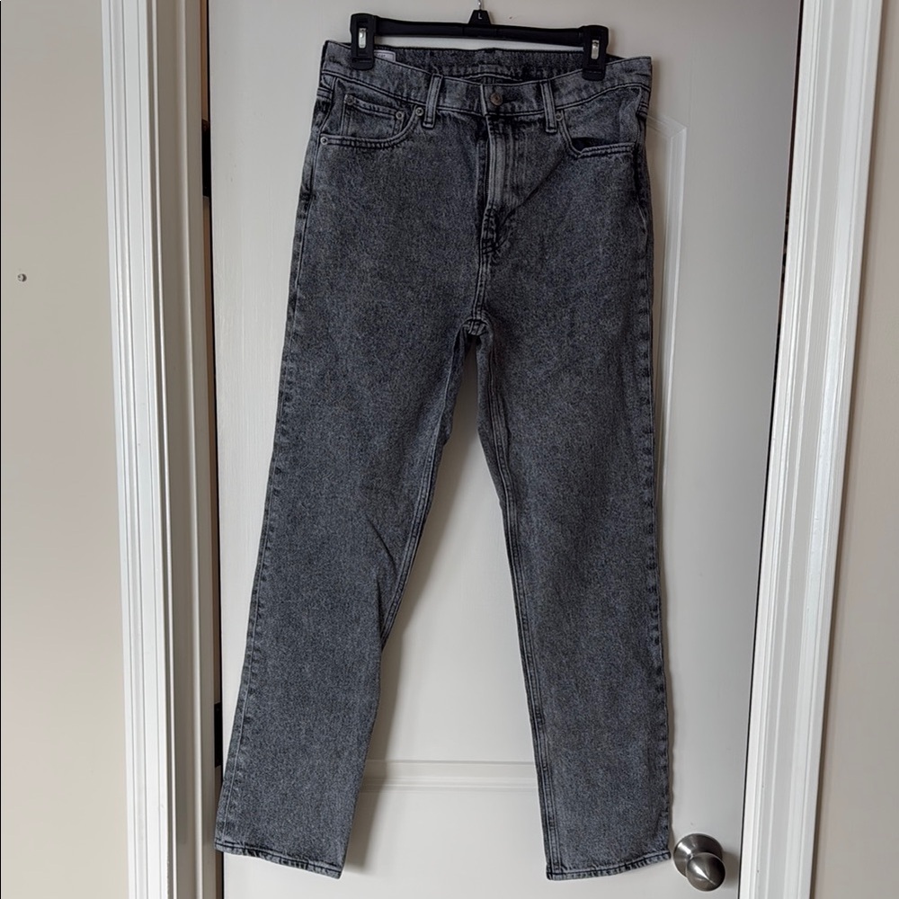 Gap 90s straight high rise Gray Denim Jeans